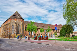 muzeum Unterlinden ve městě Colmar